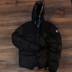 moncler montclar hooded padded jacket